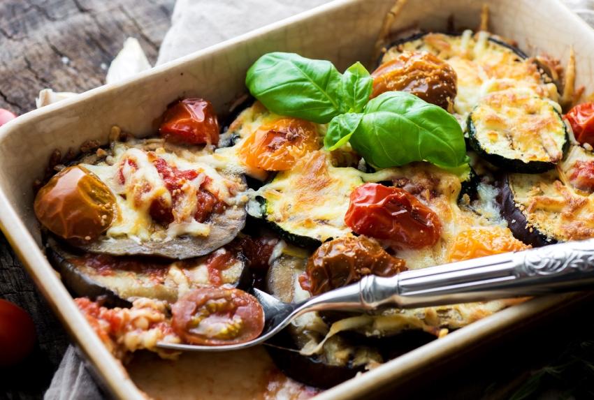 healthy family meals - eggplant lasagne greek inspired